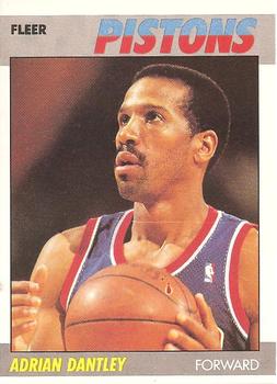 1987-88 Fleer #24 Adrian Dantley Front