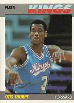 1987-88 Fleer #109 Otis Thorpe Front