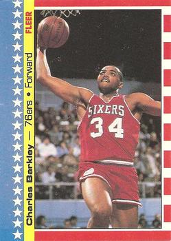 1987-88 Fleer - Stickers #6 Charles Barkley Front