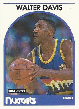 1989-90 Hoops #61 Walter Davis Front