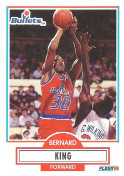 1990-91 Fleer #194 Bernard King Front