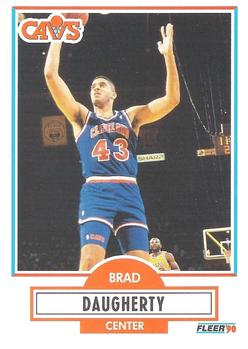 1990-91 Fleer #31 Brad Daugherty Front