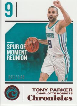 2018-19 Panini Chronicles - Red #93 Tony Parker Front