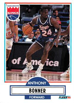 1990-91 Fleer Update #U-82 Anthony Bonner Front