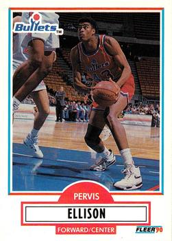 1990-91 Fleer Update #U-97 Pervis Ellison Front