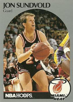 1990-91 Hoops #172 Jon Sundvold Front