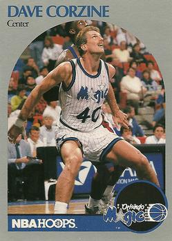 1990-91 Hoops #217 Dave Corzine Front