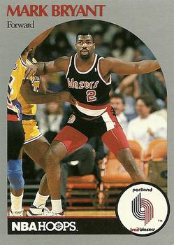 1990-91 Hoops #243 Mark Bryant Front