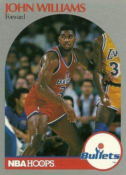 1990-91 Hoops #304 John Williams Front