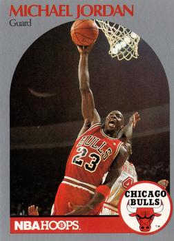 1990-91 Hoops #65 Michael Jordan Front
