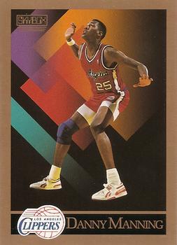 1990-91 SkyBox #129 Danny Manning Front