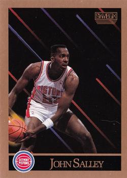 1990-91 SkyBox #92 John Salley Front