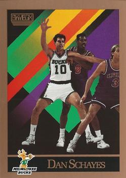 1990-91 SkyBox #395 Dan Schayes Front