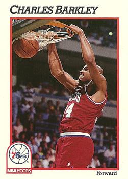 1991-92 Hoops #156 Charles Barkley Front