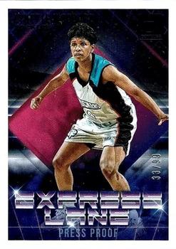 2019 Donruss WNBA - Express Lane Purple Press Proof #1 Lynette Woodard Front