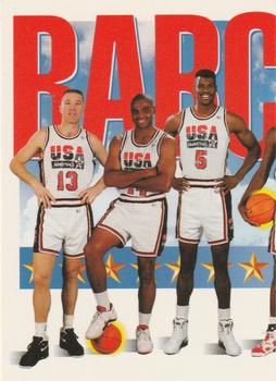 1991-92 SkyBox #544 Chris Mullin / Charles Barkley / David Robinson Front