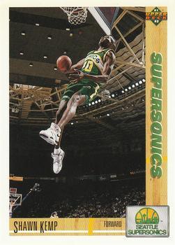 1991-92 Upper Deck #173 Shawn Kemp Front