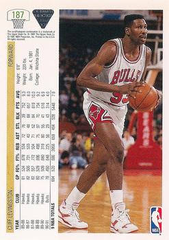 1991-92 Upper Deck #187 Cliff Levingston Back