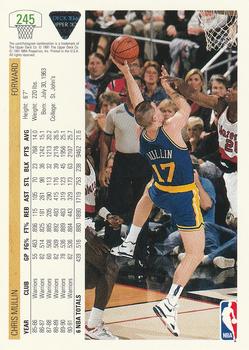 1991-92 Upper Deck #245 Chris Mullin Back