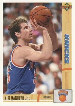 1991-92 Upper Deck #323 Kiki Vandeweghe Front