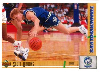 1991-92 Upper Deck #303 Scott Brooks Front