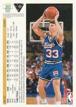 1991-92 Upper Deck #360 Jim Les Back