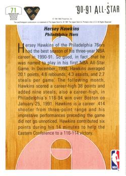 1991-92 Upper Deck #71 Hersey Hawkins Back
