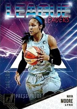 2019 Donruss WNBA - League Leaders Press Proof #4 Maya Moore Front