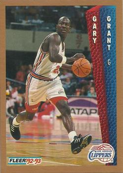 1992-93 Fleer #99 Gary Grant Front