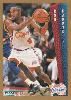 1992-93 Fleer #100 Ron Harper Front