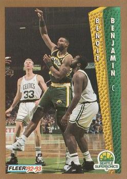 Card 94-95 Stadium Club New Jersey Nets Basketball #140 Benoit Benjamin