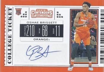 2019 Panini Contenders Draft Picks #114 Oshae Brissett Front