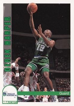 1992-93 Hoops #47 Derek Harper Front