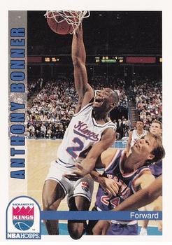 1992-93 Hoops #196 Anthony Bonner Front