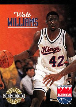 1992-93 SkyBox #396 Walt Williams Front