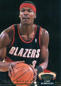 1992-93 Stadium Club #21 Cliff Robinson Front