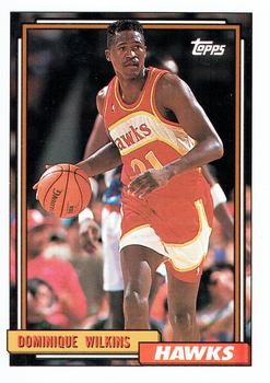 1992-93 Topps #35 Dominique Wilkins Front