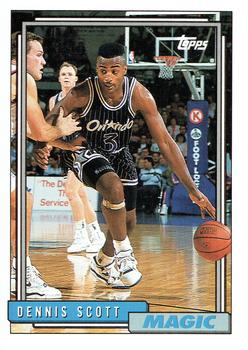 1992-93 Topps #192 Dennis Scott Front