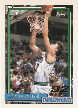 1992-93 Topps #334 Christian Laettner Front