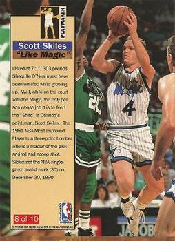 1992-93 Ultra - Playmakers #8 Scott Skiles Back