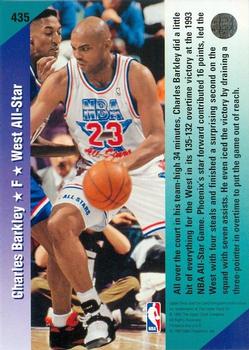 1992-93 Upper Deck #435 Charles Barkley Back