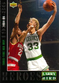 1992-93 Upper Deck - Basketball Heroes: Larry Bird #23 Larry Bird Front