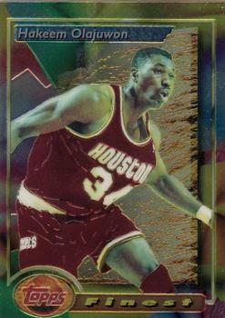 1993-94 Finest #76 Hakeem Olajuwon Front