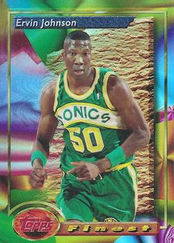 1993-94 Finest - Refractors #71 Ervin Johnson Front