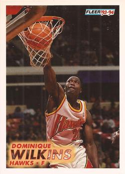 1993-94 Fleer #7 Dominique Wilkins Front
