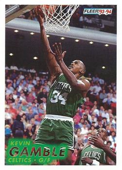 1993-94 Fleer #13 Kevin Gamble Front