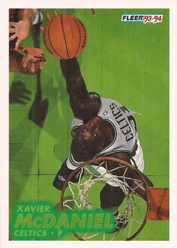 1993-94 Fleer #15 Xavier McDaniel Front