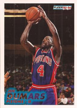 1993-94 Fleer #59 Joe Dumars Front