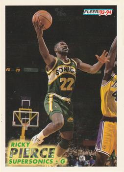 1993-94 Fleer #204 Ricky Pierce Front