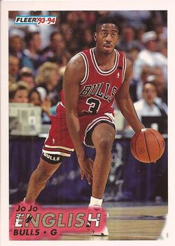 1993-94 Fleer #257 Jo Jo English Front